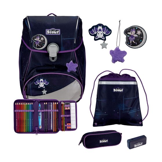 Scout Alpha Safety Light Schulranzen-Set 5-teilig