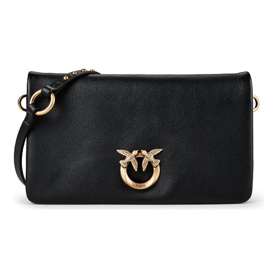 PINKO Love Soft Clutch Tasche Leder 19.5 cm