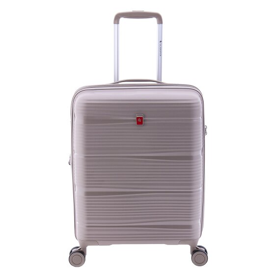 Gladiator 0800 4 Rollen Kabinentrolley 55 cm mit Dehnfalte