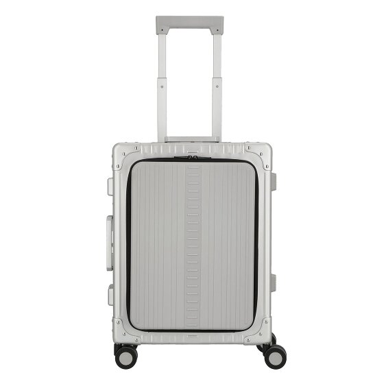 Aleon Domestic Carry-On 4-Rollen Kabinentrolley Aluminium 53 cm Laptopfach