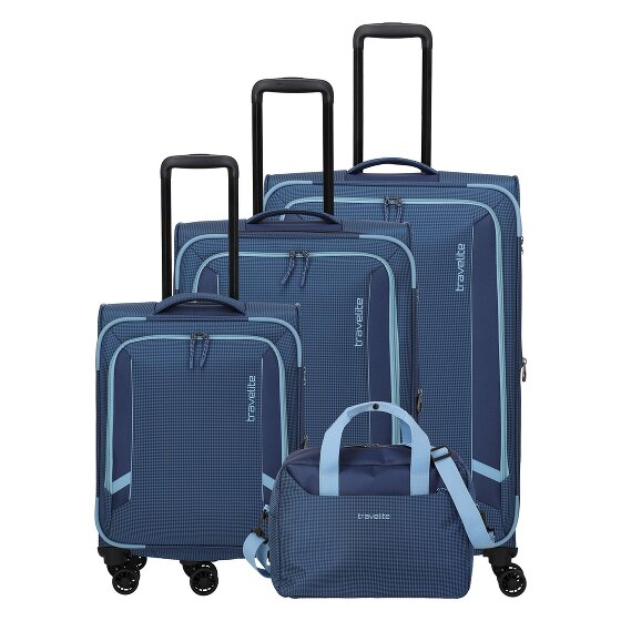 Travelite Corsiica 4 Rollen Kofferset 4-teilig