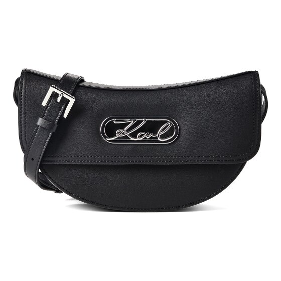 Karl Lagerfeld Signature Umhängetasche Leder 25 cm