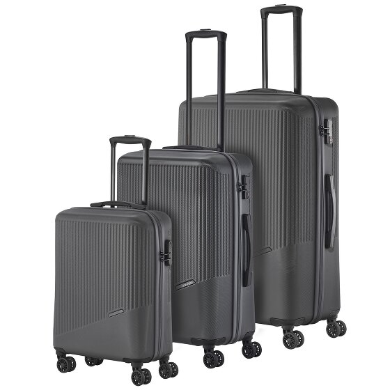 Travelite Bali 4 Rollen Kofferset 3-teilig