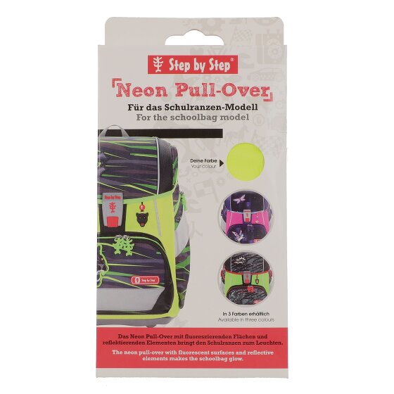 Step by Step Neon Pull-Over 2IN1Plus Schulranzenüberzug 10 cm