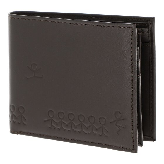 oxmox Leather Geldbörse RFID Schutz Leder 10 cm