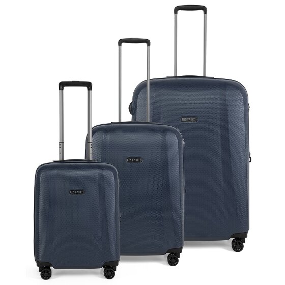 Epic GTO 5.0 4 Rollen Kofferset 3-teilig mit Dehnfalte