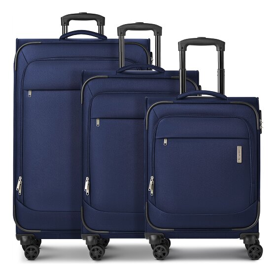 Travelite Priego 4 Rollen Kofferset 3-teilig