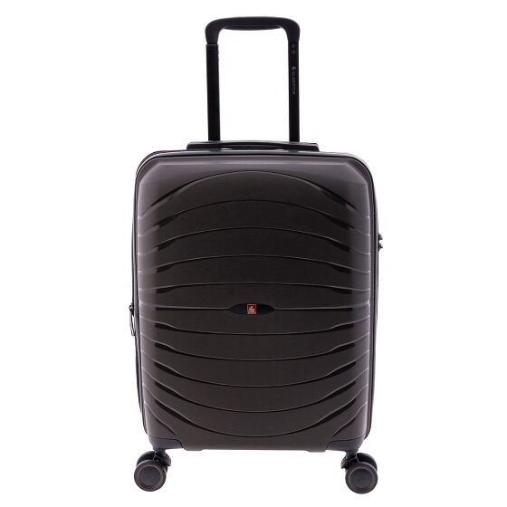 Gladiator 3400 4 Rollen Kabinentrolley 55 cm mit Dehnfalte