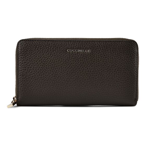 Coccinelle Metallic Soft Geldbörse Leder 10 cm