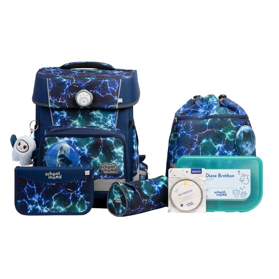 School-Mood Champion Pro Schulranzen-Set 7-teilig