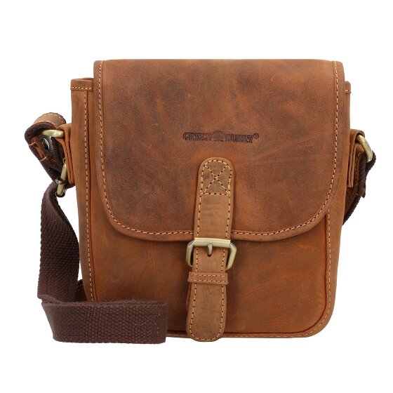 Greenburry Vintage Umhängetasche Leder 21 cm