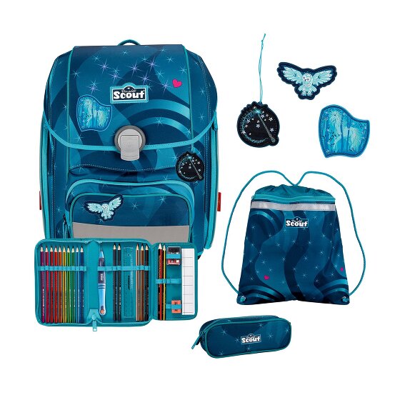 Scout Genius LED Schulranzen-Set 4tlg.
