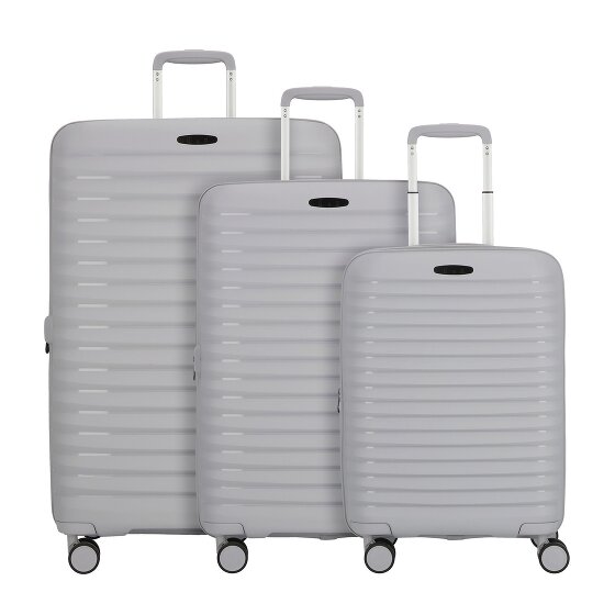 d&n Travel Line 4500 4 Rollen Kofferset 3-teilig mit Dehnfalte