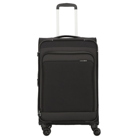 d&n Travel Line 9504 4 Rollen Trolley M 67 cm mit Dehnfalte