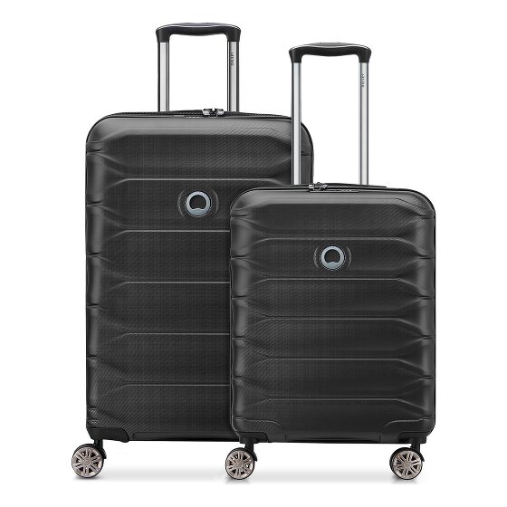 Delsey Paris Meteor 4-Rollen Kofferset S+M mit Dehnfalte