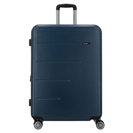 Gabol Future Plus 4 Rollen Trolley 74 cm mit Dehnfalte