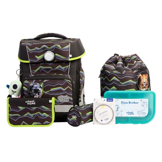 School-Mood Champion Maxx Pro Mila Schulranzen-Set 7-teilig