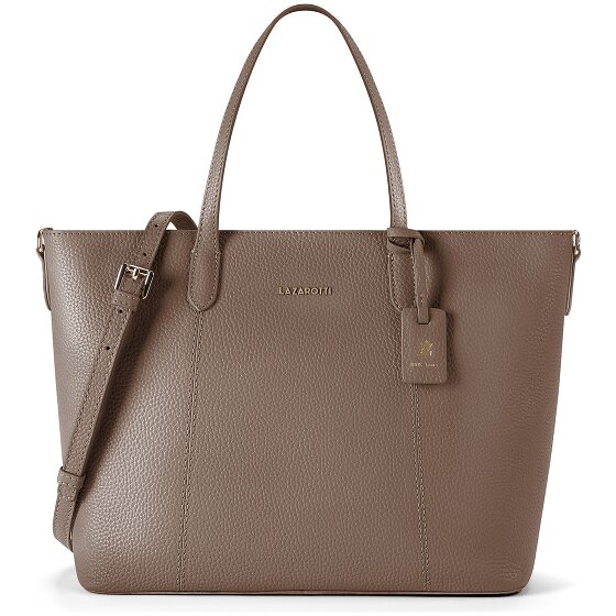 Lazarotti Bologna Leather Shopper Crossbody Tasche Leder 31 cm