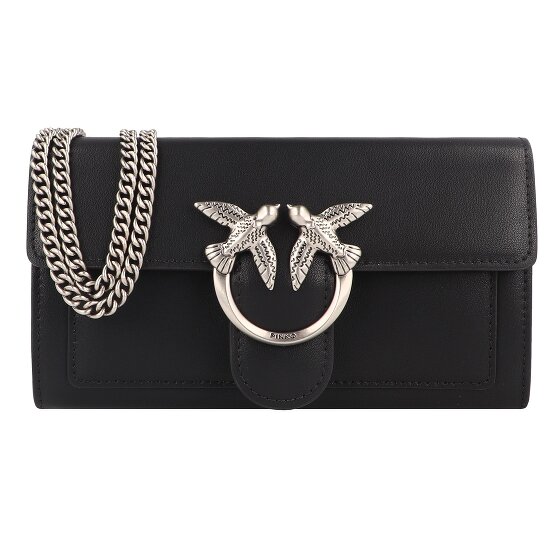 PINKO Love One Clutch Tasche Leder 19 cm