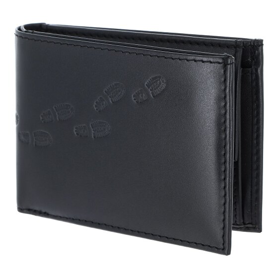 oxmox Leather Geldbörse RFID Schutz Leder 11 cm
