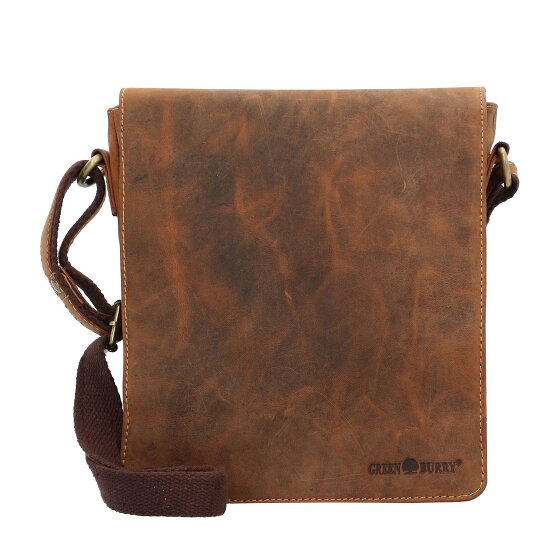 Greenburry Vintage Umhängetasche Leder 23 cm