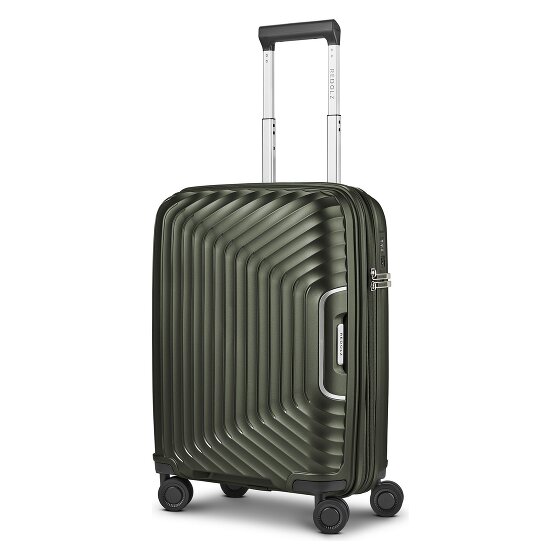 Redolz Essentials 01 4 Rollen Kabinentrolley 53 cm mit Dehnfalte