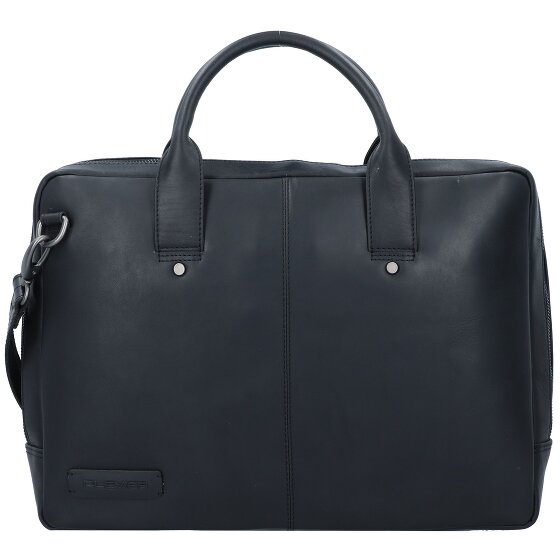 Plevier Navigator Loran Aktentasche Leder 39 cm Laptopfach