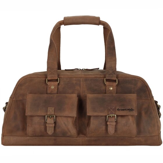 Greenland Nature Montenegro Weekender Reisetasche Leder 60 cm