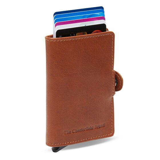 The Chesterfield Brand Baldwin Kreditkartenetui RFID Schutz Leder 6.5 cm