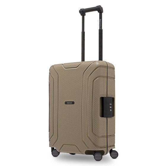 Redolz Essentials 15 4-Rollen Kabinentrolley 55 cm mit Dreipunkt-Verschluss