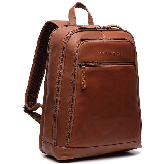 The Chesterfield Brand Wax Pull Up Business-Rucksack Leder 39 cm Laptopfach