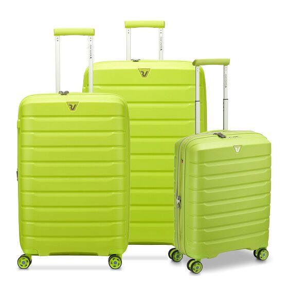 Roncato B-Flying Move 4 Rollen Kofferset 3-teilig mit Dehnfalte