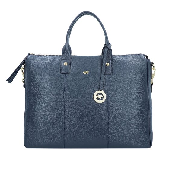 Braun Büffel Hanna Shopper Tasche Leder 39 cm Laptopfach