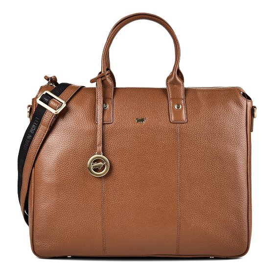 Braun Büffel Hanna Shopper Tasche Leder 39 cm Laptopfach