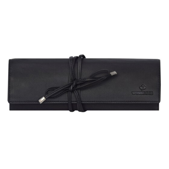 Windrose Nappa Schmuckkasten Leder 23.5 cm