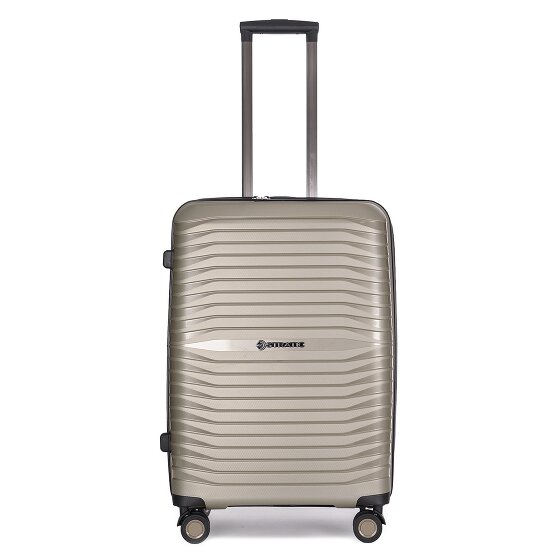 Stratic Bright+ 4 Rollen Trolley M 66 cm mit Dehnfalte