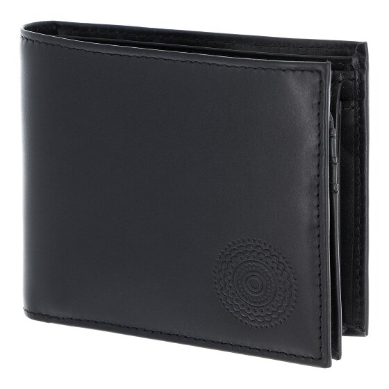 oxmox Leather Geldbörse RFID Schutz Leder 12 cm