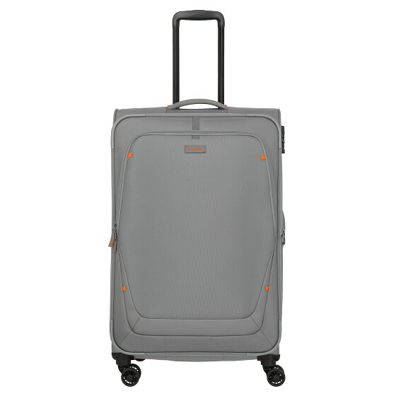 Travelite Umbria 4 Rollen Trolley L 77 cm mit Dehnfalte