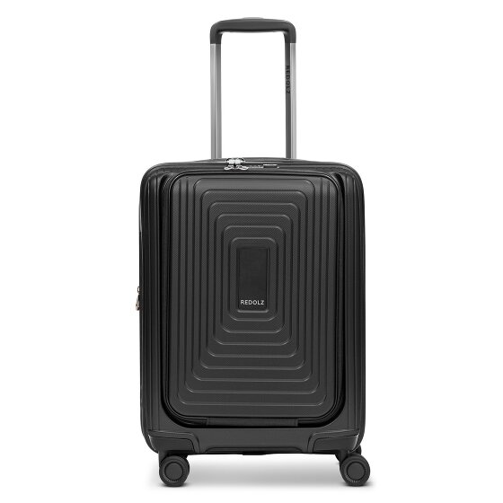 Redolz Essentials 14 4 Rollen Kabinentrolley S 55 cm Laptopfach mit Dehnfalte
