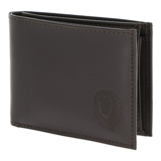 oxmox Leather Geldbörse RFID Schutz Leder 11 cm