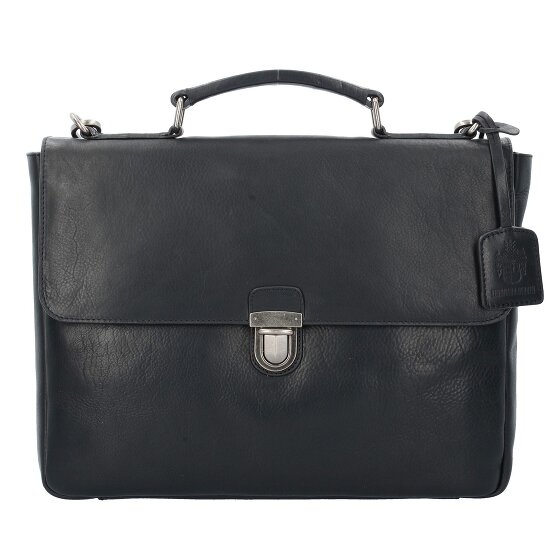 Leonhard Heyden Roma Aktentasche Leder 37 cm Laptopfach