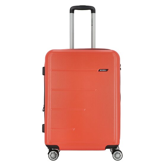 Gabol Future Plus 4 Rollen Trolley 66 cm mit Dehnfalte