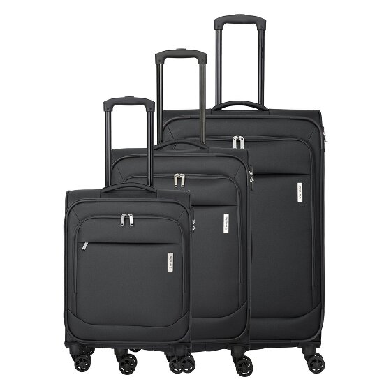 Travelite Priego 4 Rollen Kofferset 3-teilig