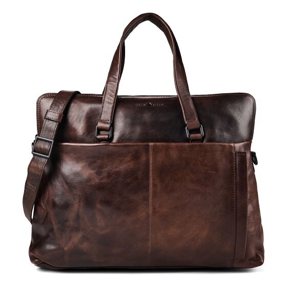 Greenburry Newport Aktentasche Leder 39 cm Laptopfach