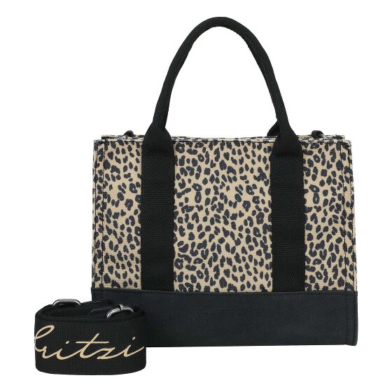 Fritzi aus Preußen Izzy09 Limited Cheetah Camel Handtasche 26 cm