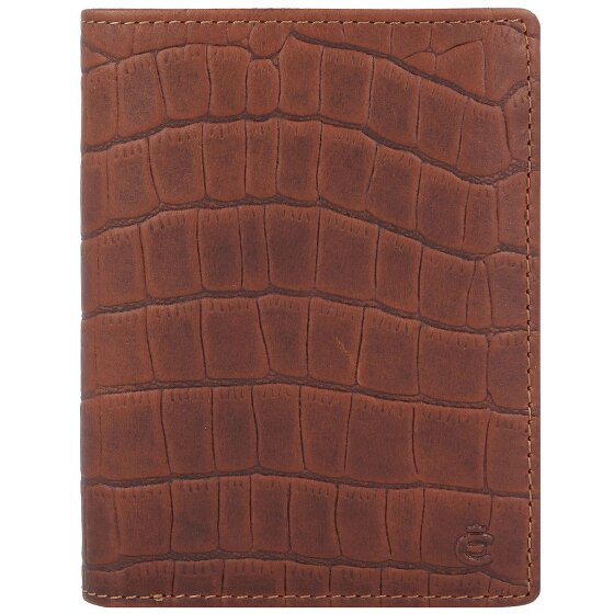 Esquire Croco Geldbörse RFID Schutz Leder 10 cm