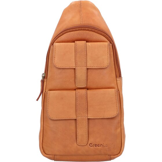 Greenland Nature GreenLand NATURE Umhängetasche Leder 19 cm