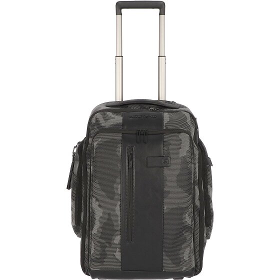 Piquadro Brief 2-Rollen Rucksacktrolley 53 cm Laptopfach