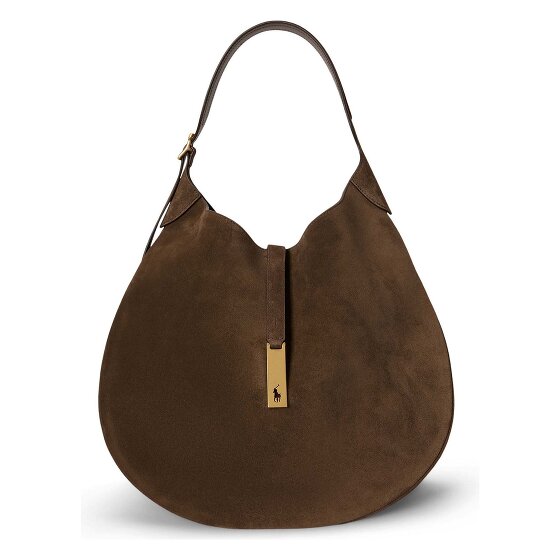 POLO RALPH LAUREN Polo ID Schultertasche Leder 40 cm
