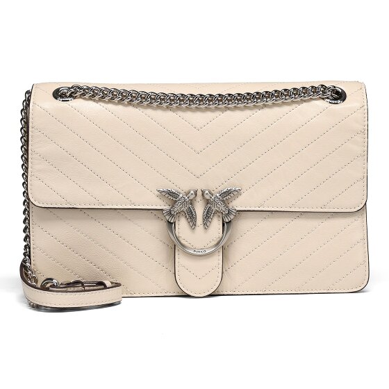PINKO Love One Schultertasche Leder 26 cm
